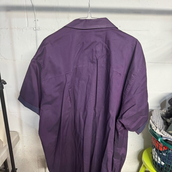 Winston deep navy short sleeve shirt size 2XL - Picture 2 of 3